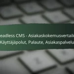 featured-image-headless-cms-asiakaskokemusvertailu-kayttajapolut-palaute-asiakaspalvelu